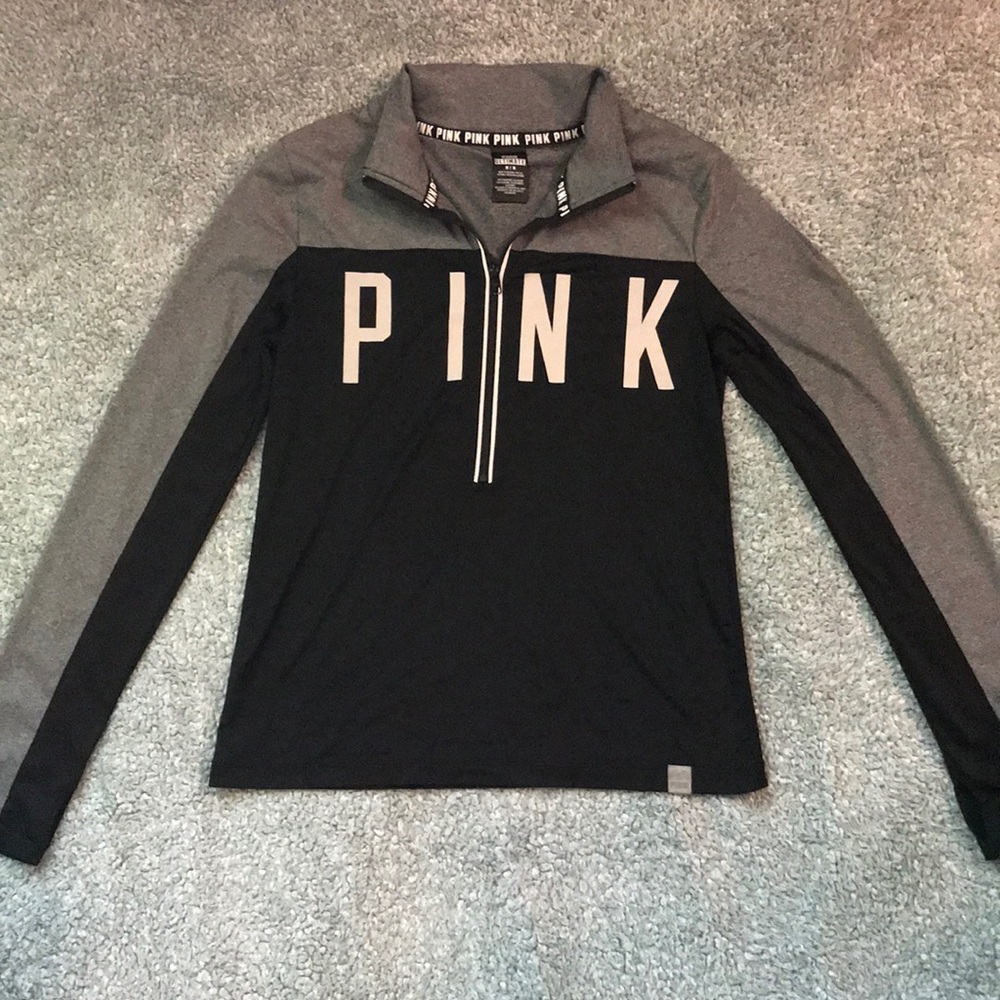 PINK Ultimate quarter zip. Light weight